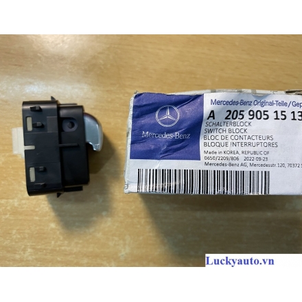 Công tắc lên xuống kính cửa xe Mercedes C Class W205- A2059051513- A205 905 15 13